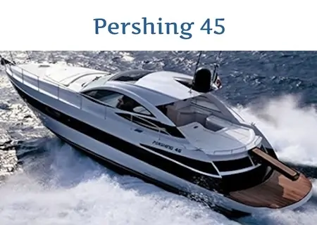 pershing 45 ibiza charter